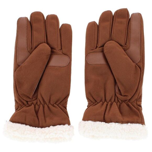 Isotoner Women's SmartDri Microfiber Winter Glove with Cuff Detail - Picture 3 of 4